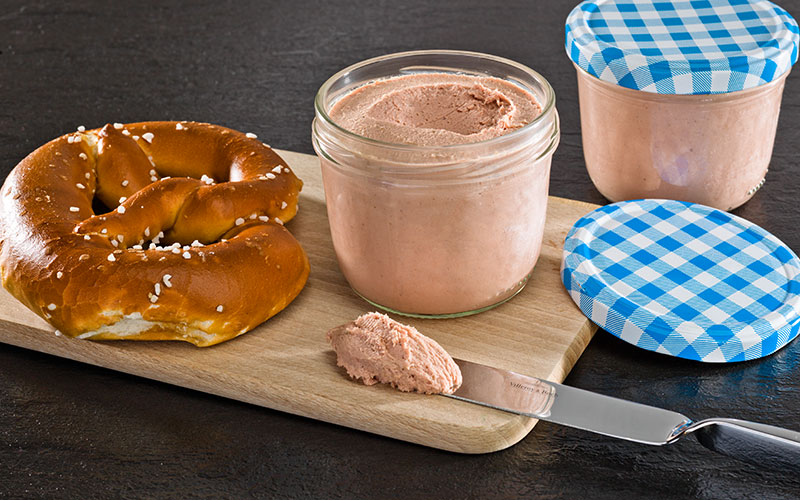 Feine Delikatess-Streichwurst im Glas 200g