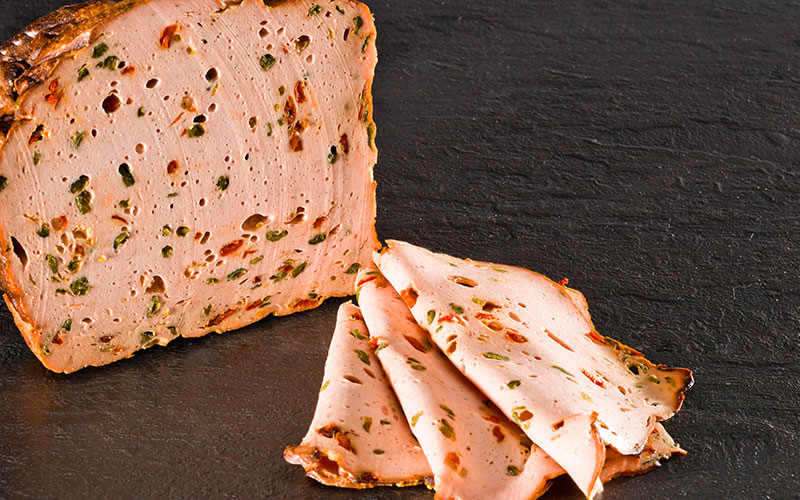 Jalapeno-Leberkäse geschnitten 250g