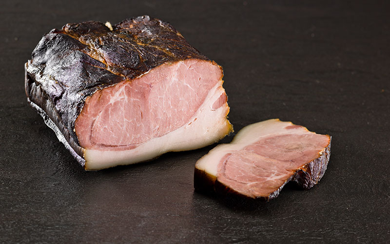 Schwarzgeräuchertes mager 500g