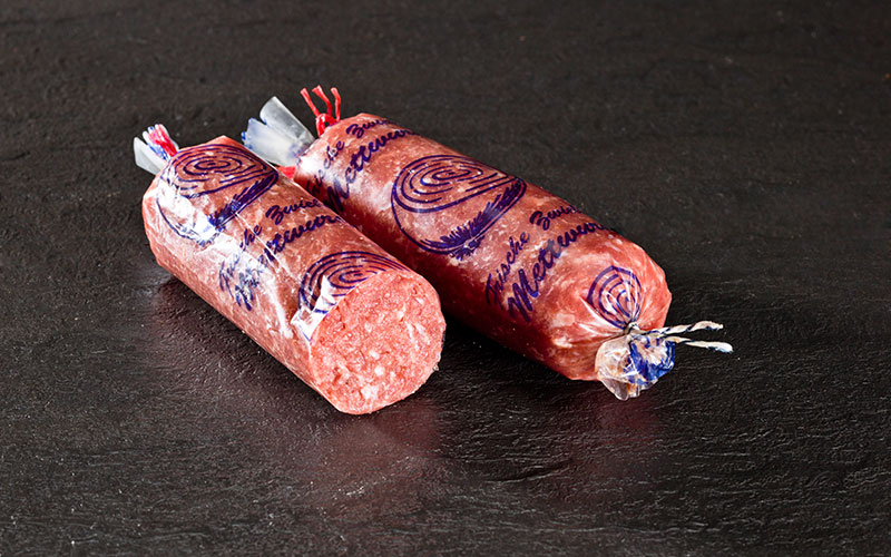 Zwiebelmettwurst 180g/ 1 Stück