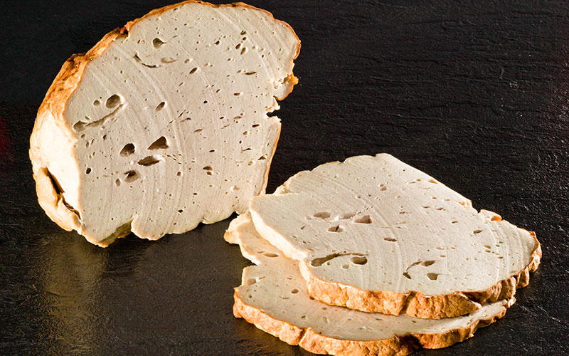 Weißer Backleberkäse geschnitten 250g